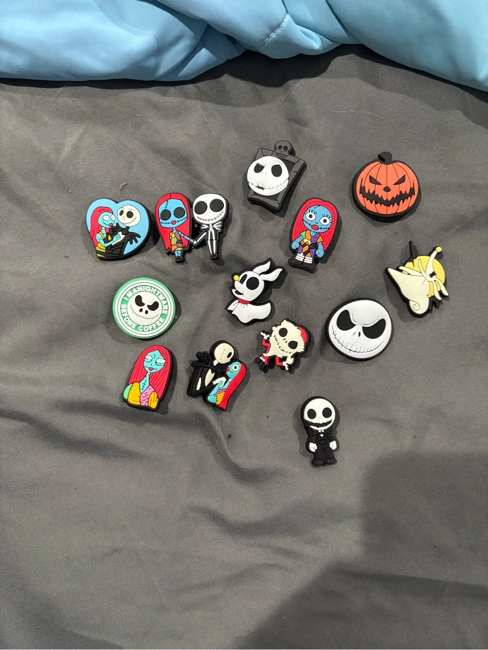 Nightmare Before Christmas Character Jibbitz Set for crocs